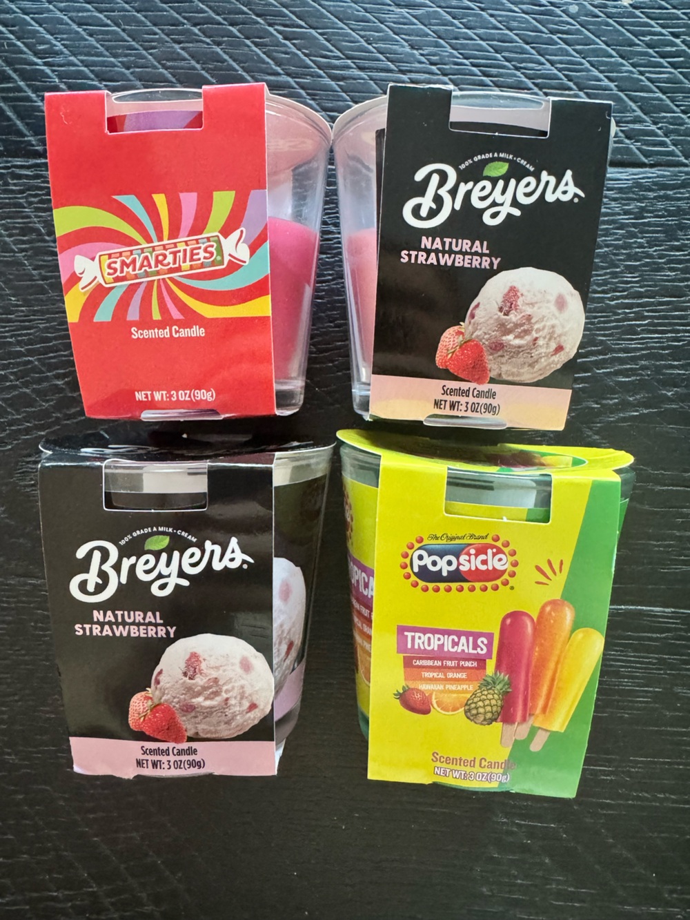 Breyer Strawberry Scented Candle - Pink